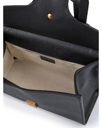 Gucci GG Marmont Mini Bag Top Handle Women Black Handbags