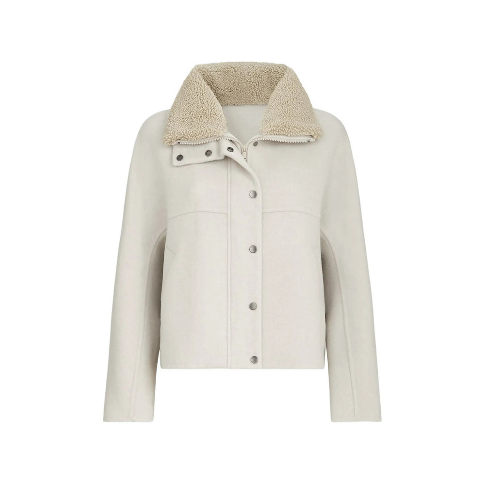 Brunello Cucinelli Brunello Cucinelli Neutrals Jackets - Faux Fur & Shearling Jackets Women