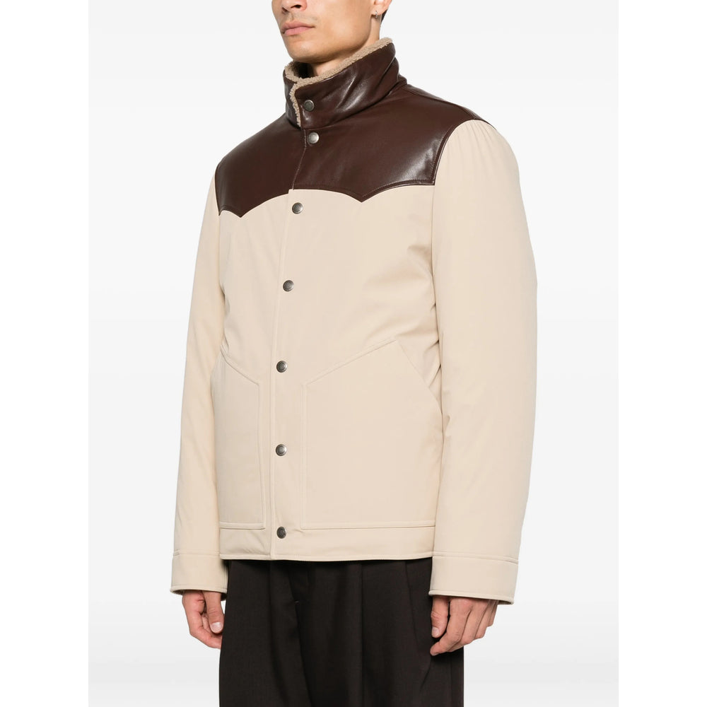Brunello Cucinelli Brunello Cucinelli Neutrals Jackets - Padded & Down Jackets Men