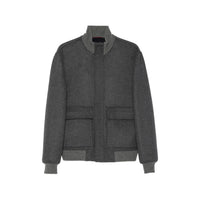 Brunello Cucinelli Grey Jackets - Bomber Jackets Men
