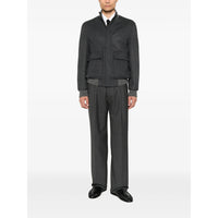 Brunello Cucinelli Grey Jackets - Bomber Jackets Men