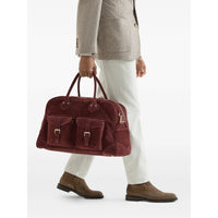 Brunello Cucinelli Brunello Cucinelli Brown Luggage & Holdalls Men