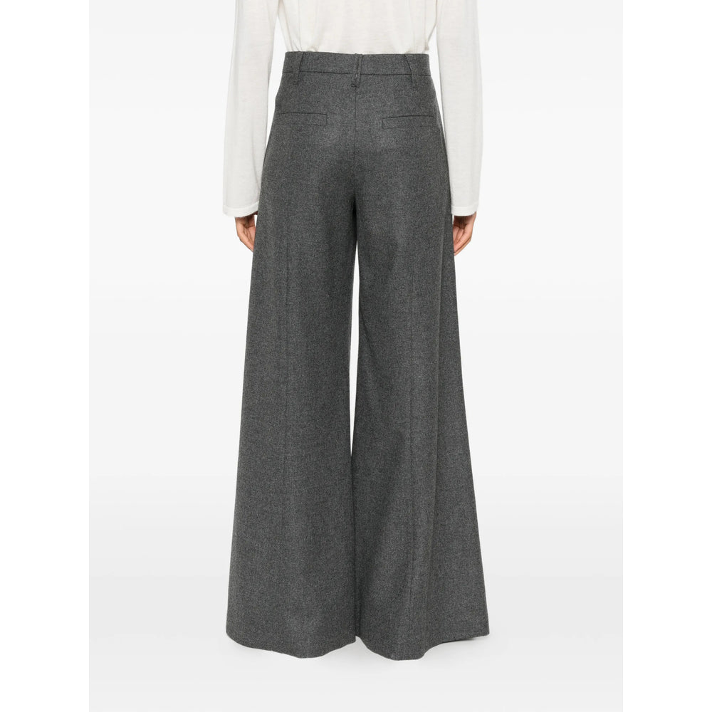 Brunello Cucinelli Grey Trousers - Palazzo Pants Women