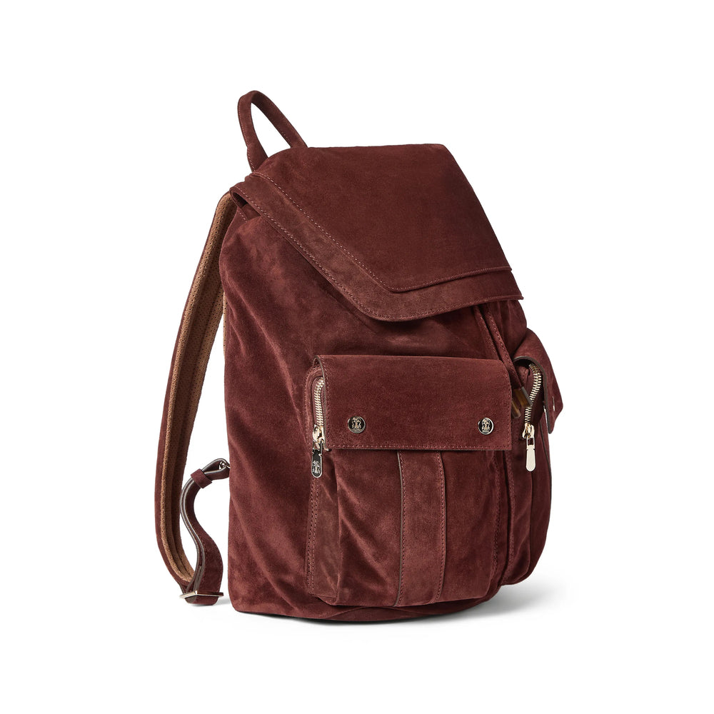 Brunello Cucinelli Brunello Cucinelli Brown Backpacks Men