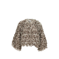 Brunello Cucinelli Brunello Cucinelli Neutrals Knitwear - Cardigans Women