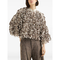 Brunello Cucinelli Brunello Cucinelli Neutrals Knitwear - Cardigans Women