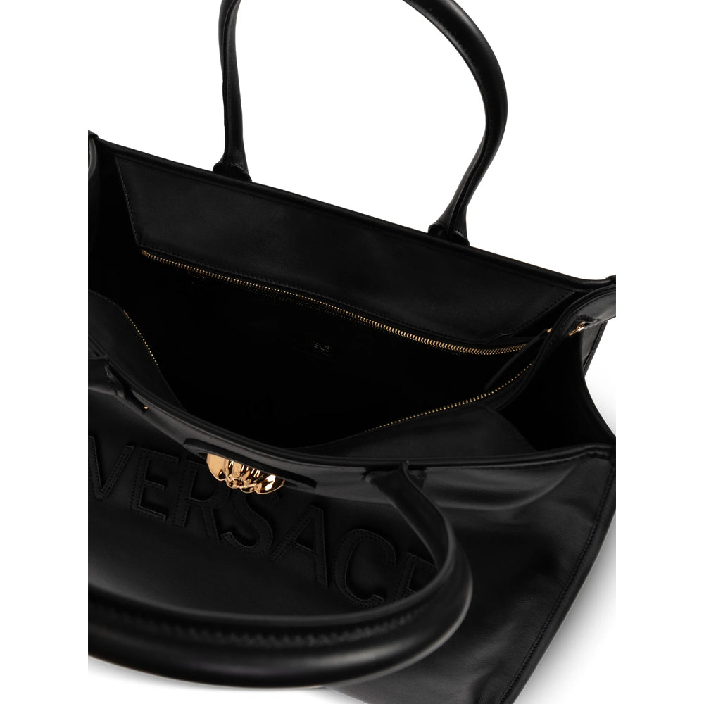 Versace Versace Black Tote Bags Women