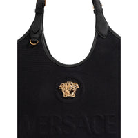 Versace Versace Black Tote Bags Women