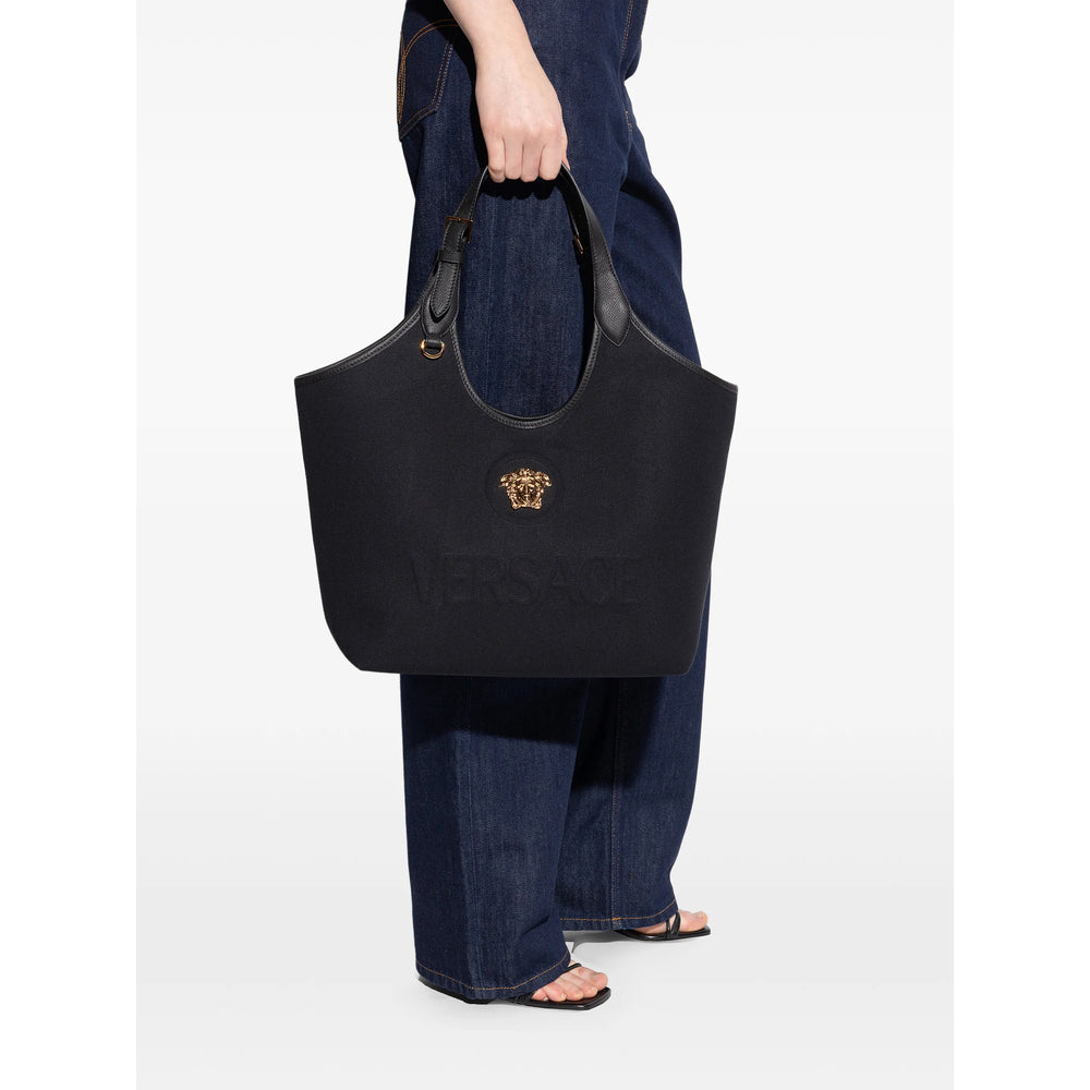 Versace Versace Black Tote Bags Women