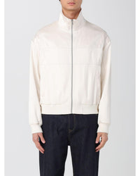 Saint Laurent ZipUp Cotton Jacket Men White