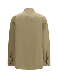 Prada Women Cotton Poplin Shirt