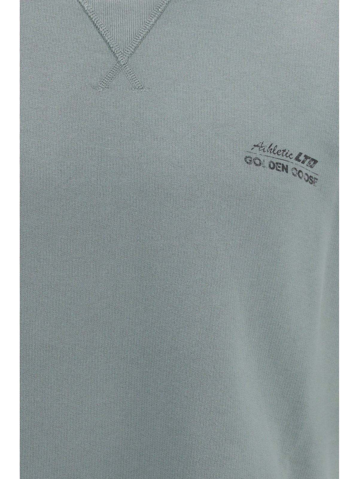 Golden Goose Men Short-Sleeve Sweatshirt With Back Print