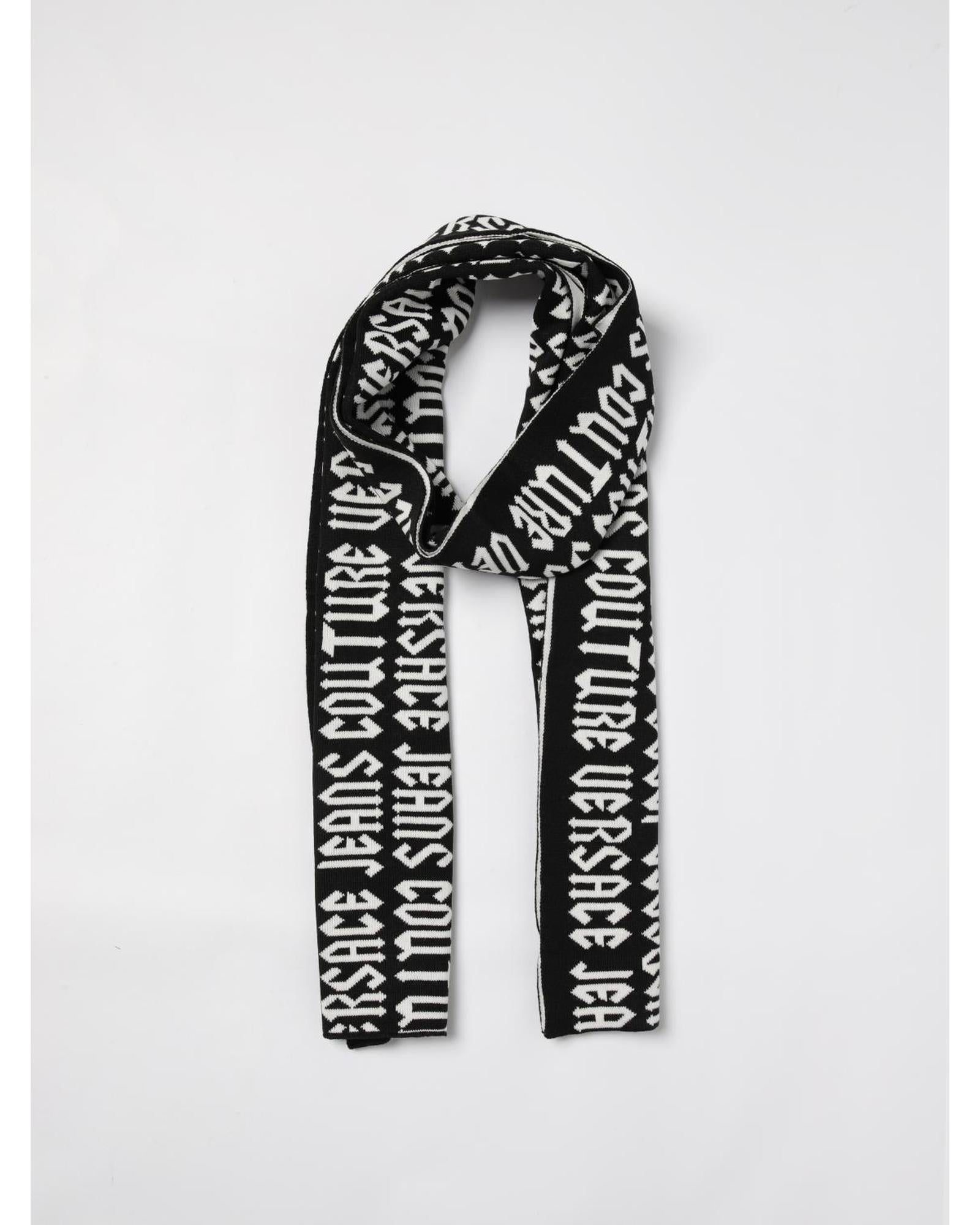 Versace Jeans Couture Versace Couture Scarf Men Black Scarves & Shawls