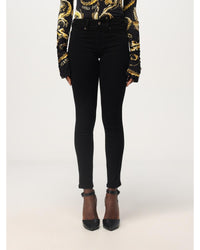 Versace Jeans Couture Skinny Jeans Women Black 30" Waist Black
