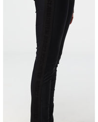 Versace Jeans Couture Slim Fit Solid Color Pants Women Black
