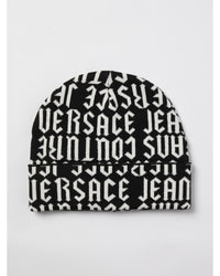 Versace Jeans Couture Versace Couture Knit Beanie Women Black Hats One Size Black