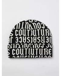 Versace Jeans Couture Versace Couture Knit Beanie Women Black Hats