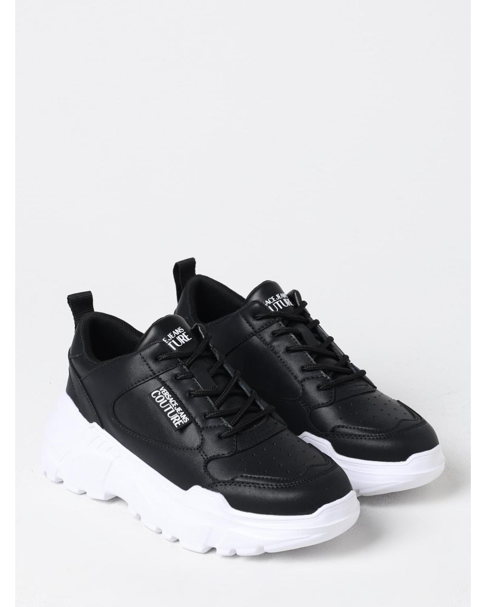 Versace Jeans Couture E1YSA8T1 Sneaker Chunky Sole Women Black