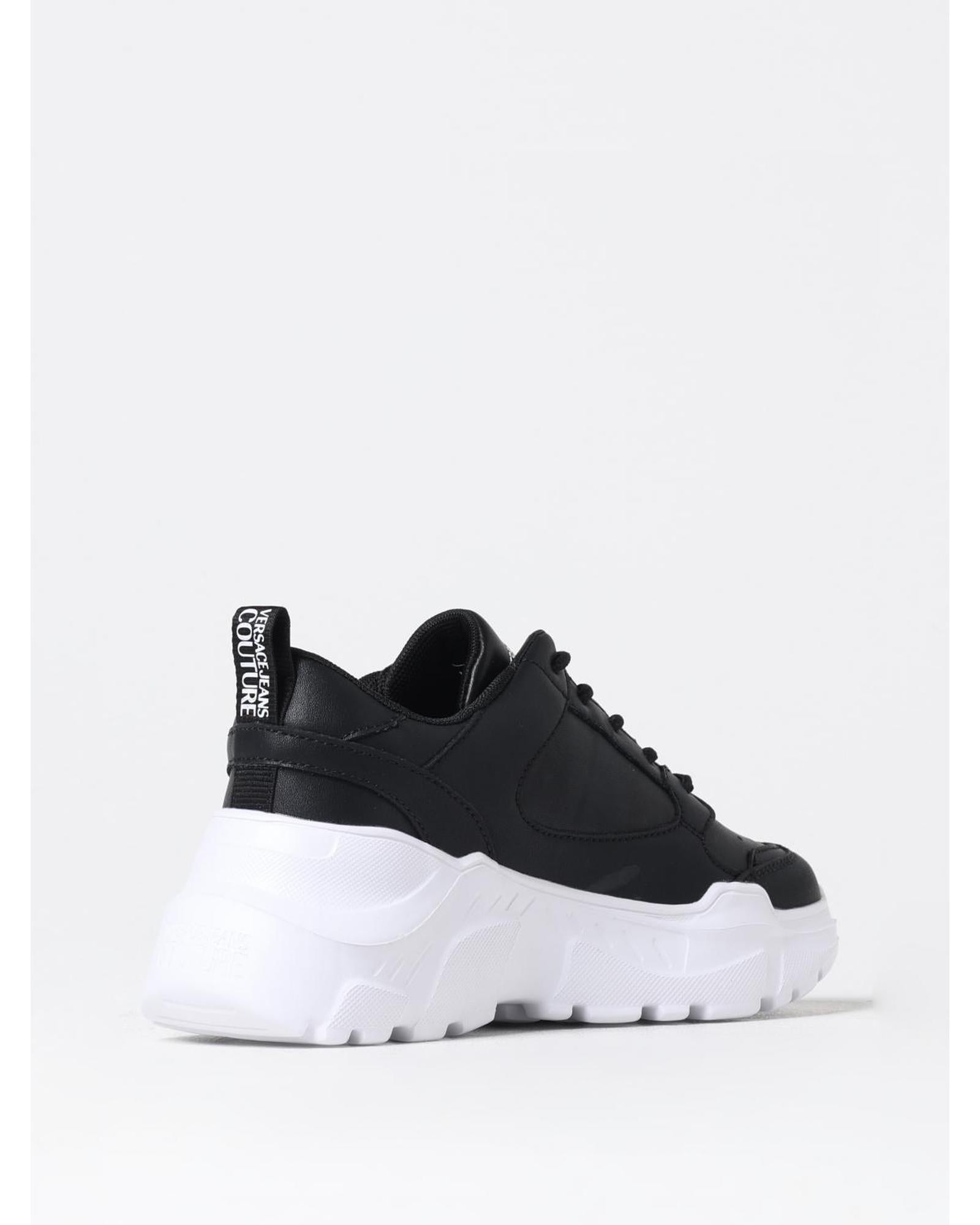 Versace Jeans Couture E1YSA8T1 Sneaker Chunky Sole Women Black