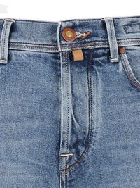 Jacob Cohen Men "Edo" Stretch-Denim Jeans