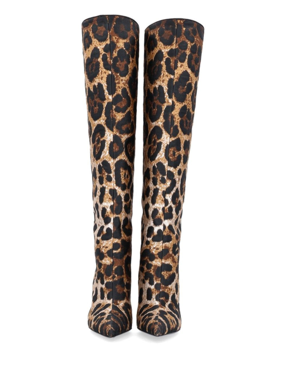 Dolce & Gabbana Women "Leo" Jacquard Boot