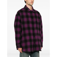 Balenciaga Purple Shirts Men