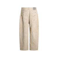 Balenciaga Balenciaga Neutrals Denim - Wide-Leg Jeans Men
