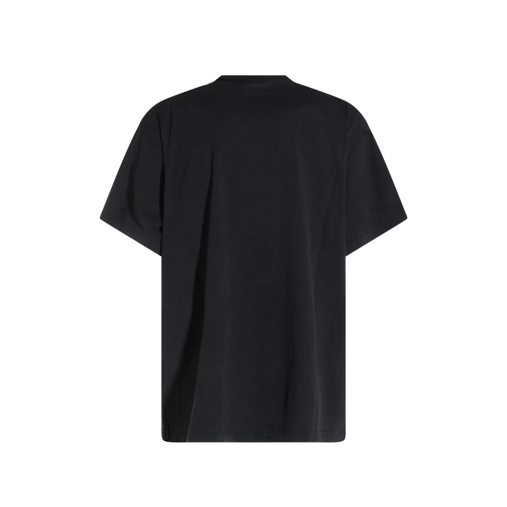 Balenciaga Black T-Shirts & Vests - T-Shirts Men