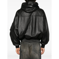 Balenciaga Balenciaga Black Jackets - Leather Jackets Men