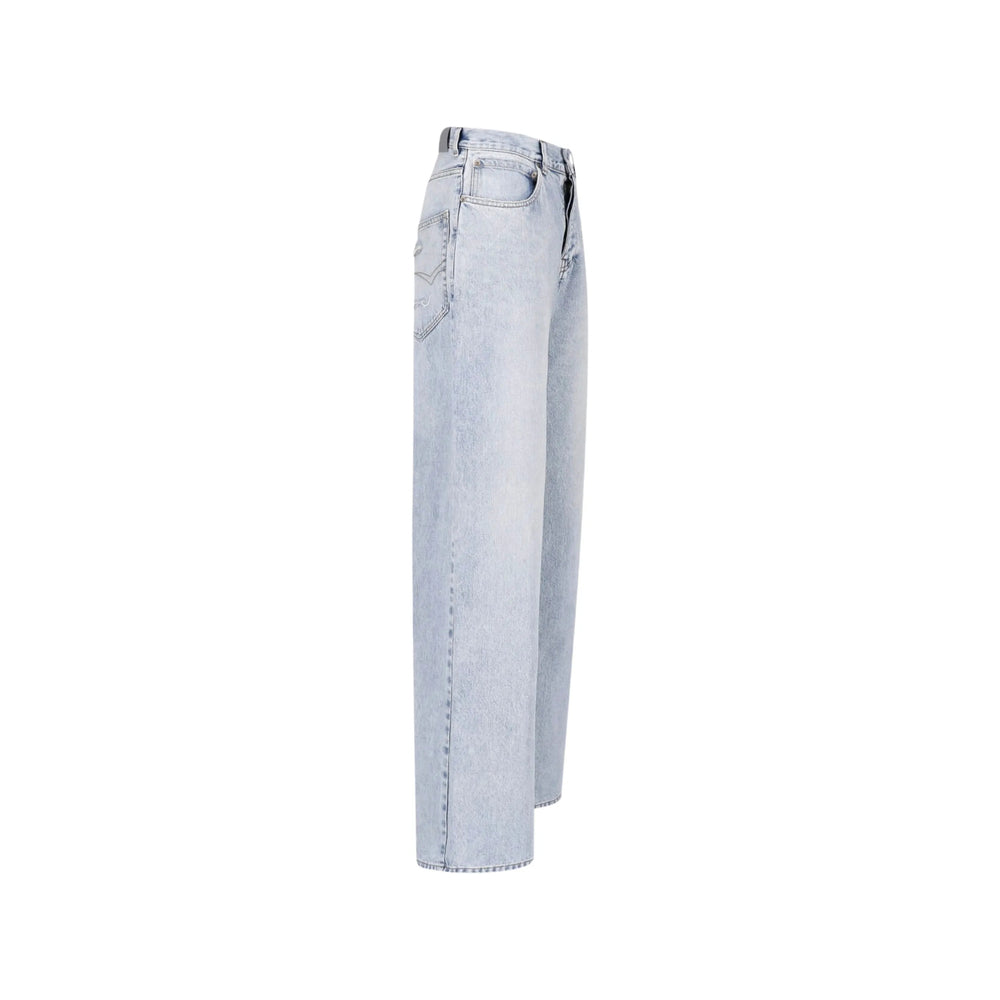 Balenciaga Balenciaga Blue Denim - Wide-Leg Jeans Women