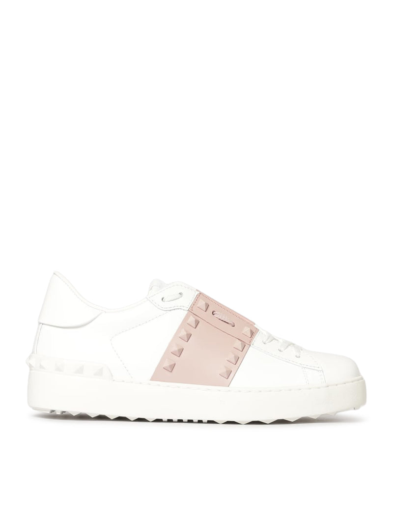 Valentino Garavani Valentino Garavani Women Sneaker Rockstud Untitled In Vitello Con Studs