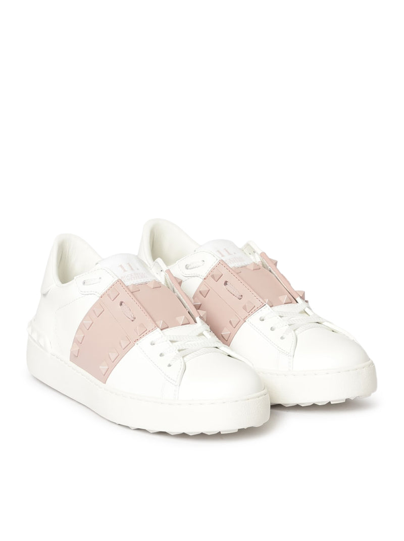 Valentino Garavani Valentino Garavani Women Sneaker Rockstud Untitled In Vitello Con Studs