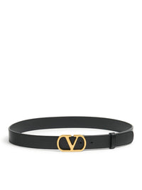 Valentino Garavani Valentino Garavani Women 30 Mm Vlogo Signature Calfskin Belt