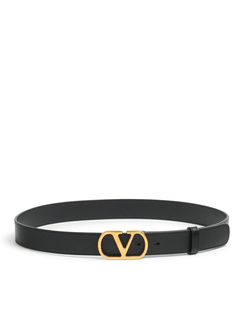 Valentino Garavani Valentino Garavani Women 30 Mm Vlogo Signature Calfskin Belt