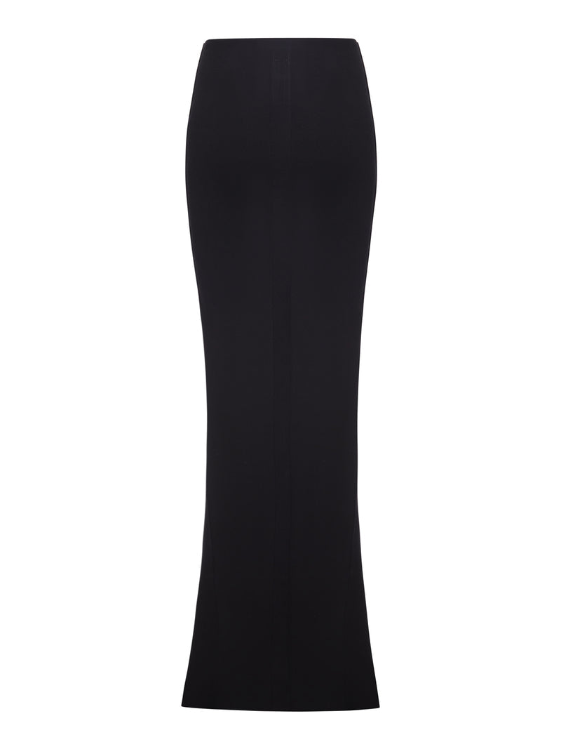 Rick Owens Women Maxi Skirt With Back Slit