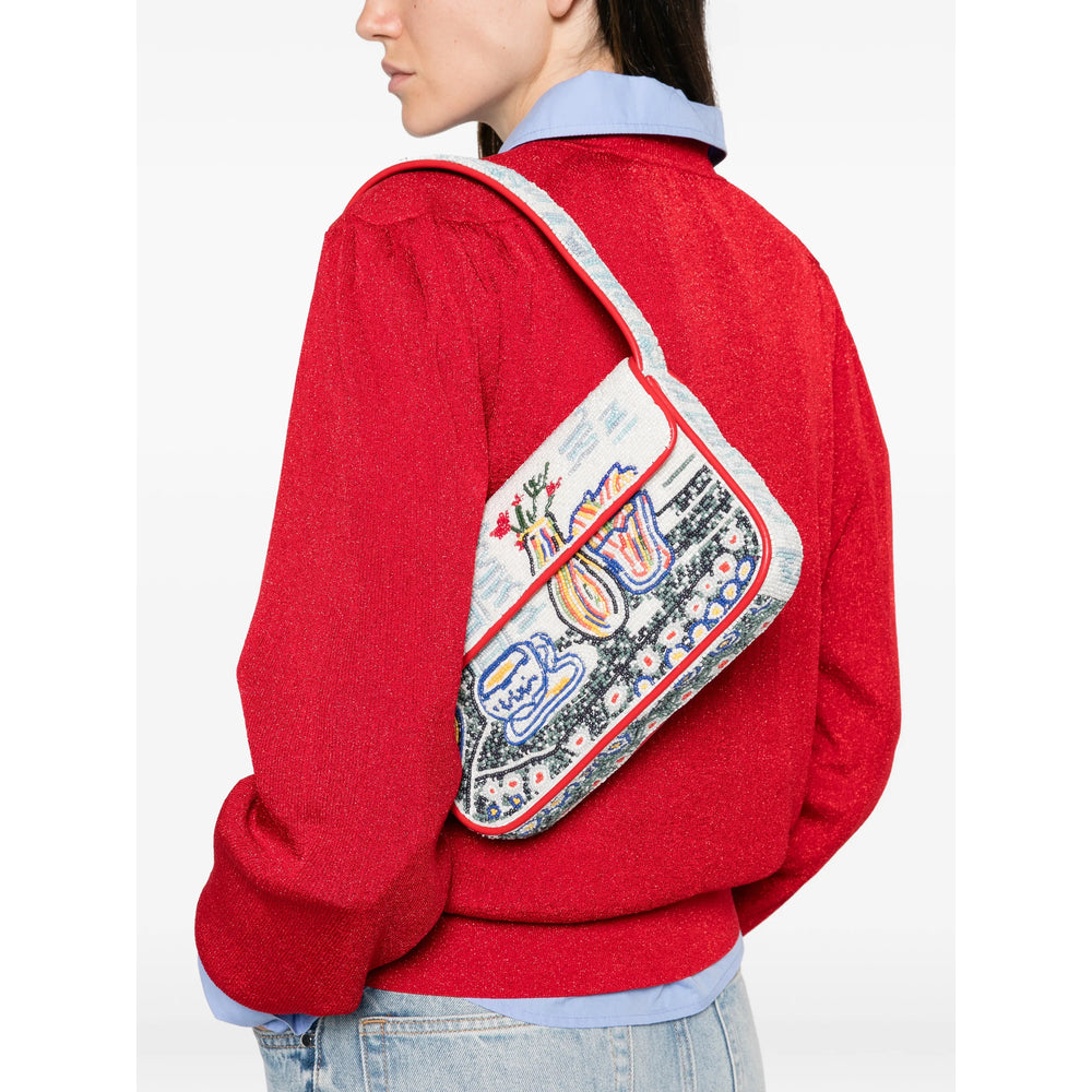 Staud Staud White Shoulder Bags Women