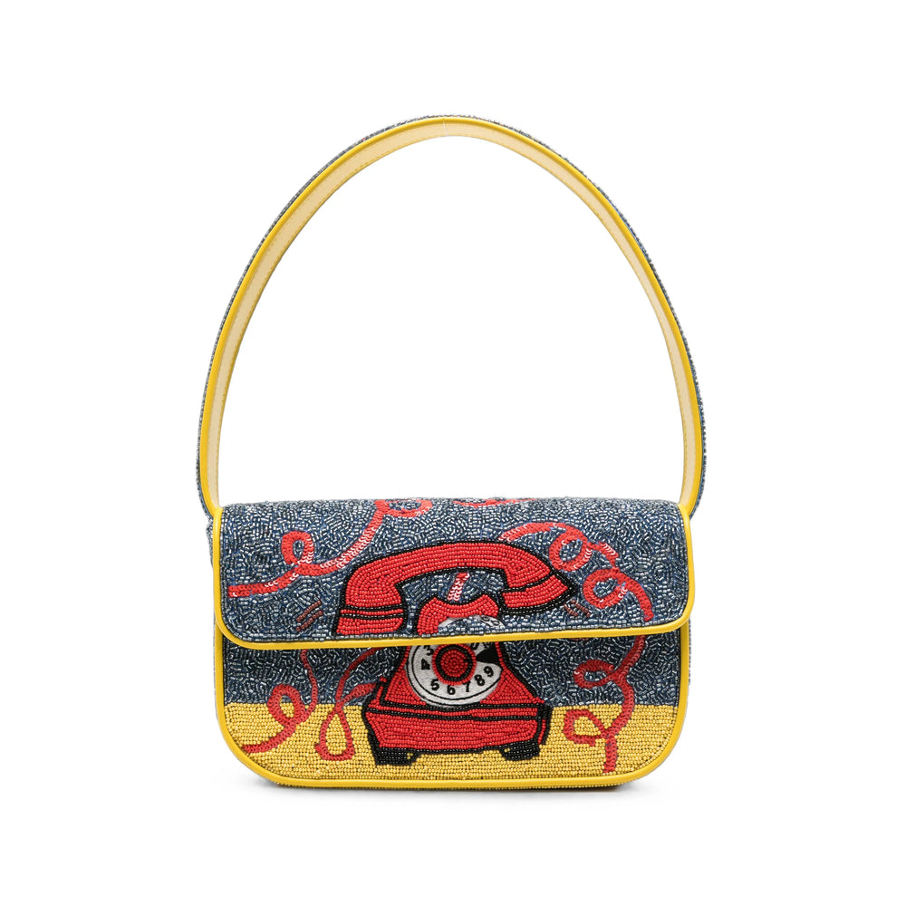 Staud Staud Blue Shoulder Bags Women
