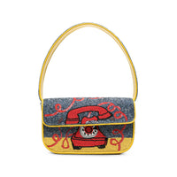 Staud Staud Blue Shoulder Bags Women