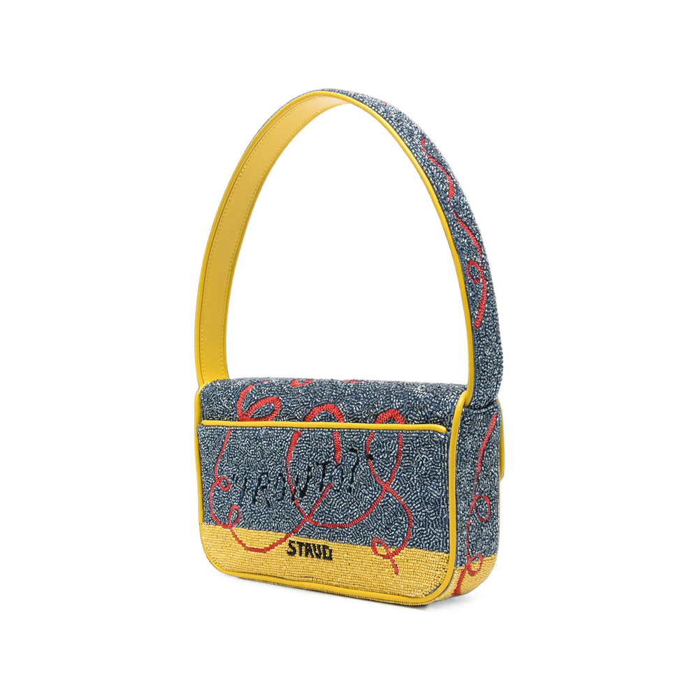 Staud Staud Blue Shoulder Bags Women