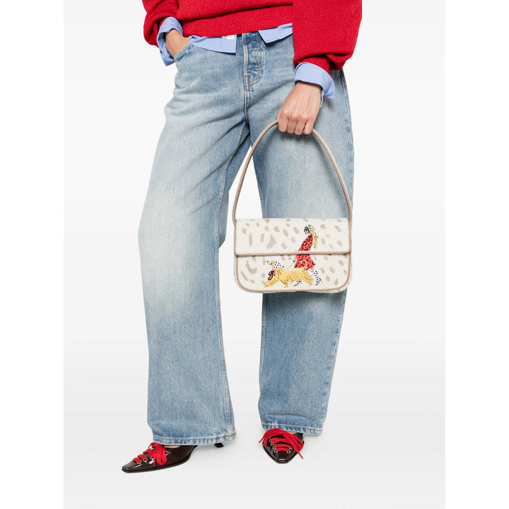Staud Staud Neutrals Shoulder Bags Women