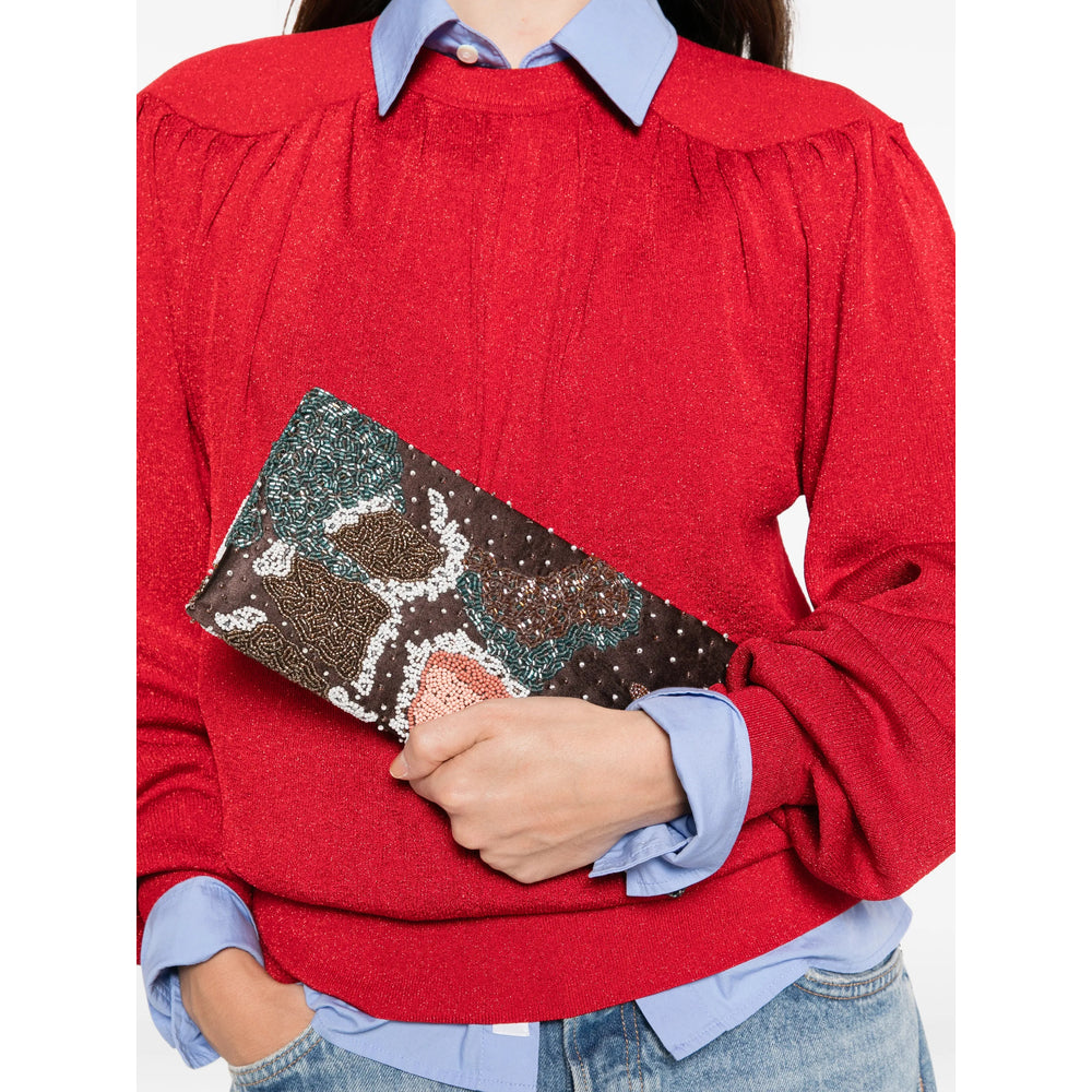 Staud Staud Brown Clutch Bags Women