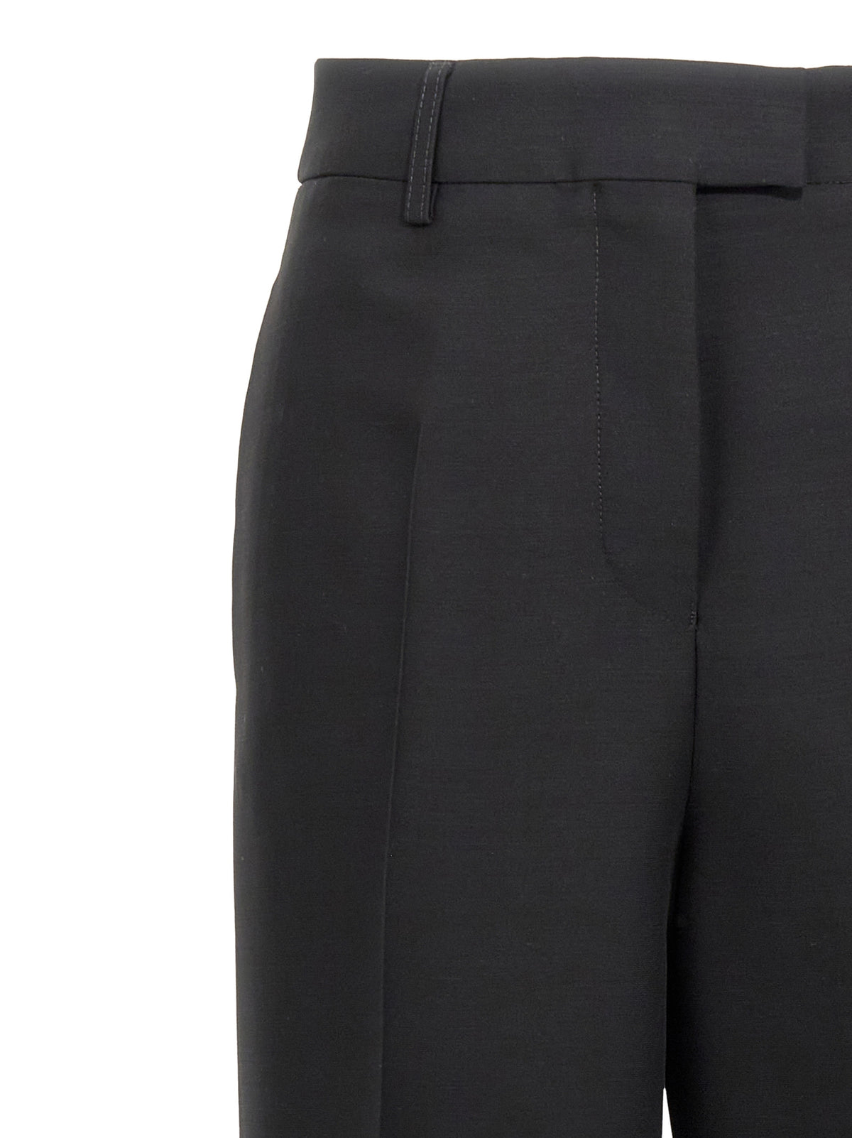 Ferragamo Women Stretched Pleated Trousers