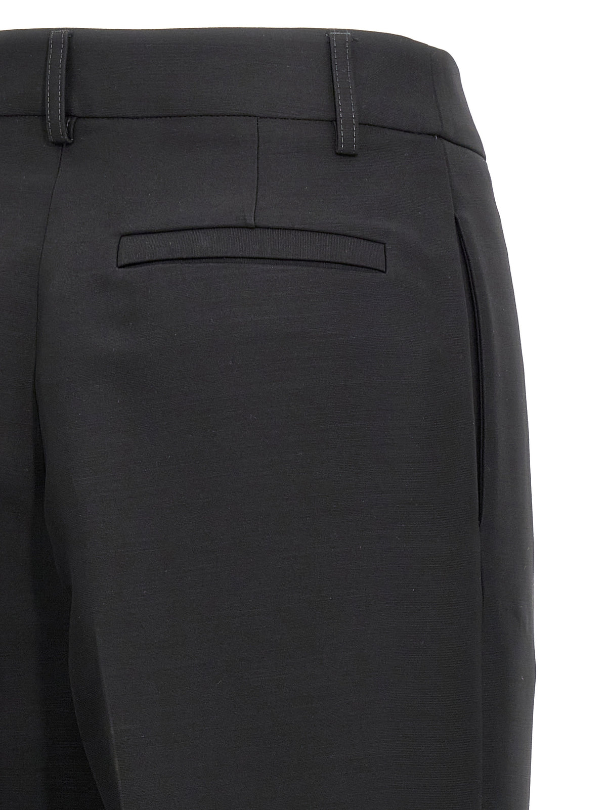 Ferragamo Women Stretched Pleated Trousers