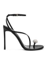 Tom Ford Tom Ford Women Cassia Satin And Crystal Ankle-Strap Sandals