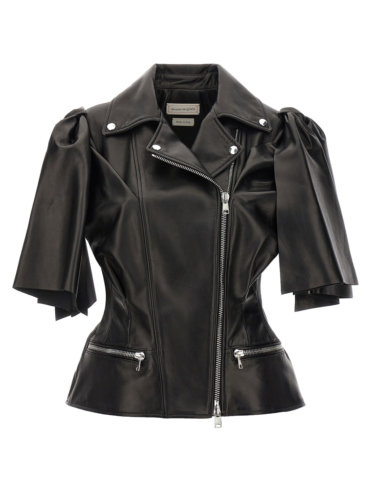 Mcqueen Women 'Bow Knot' Biker Vest