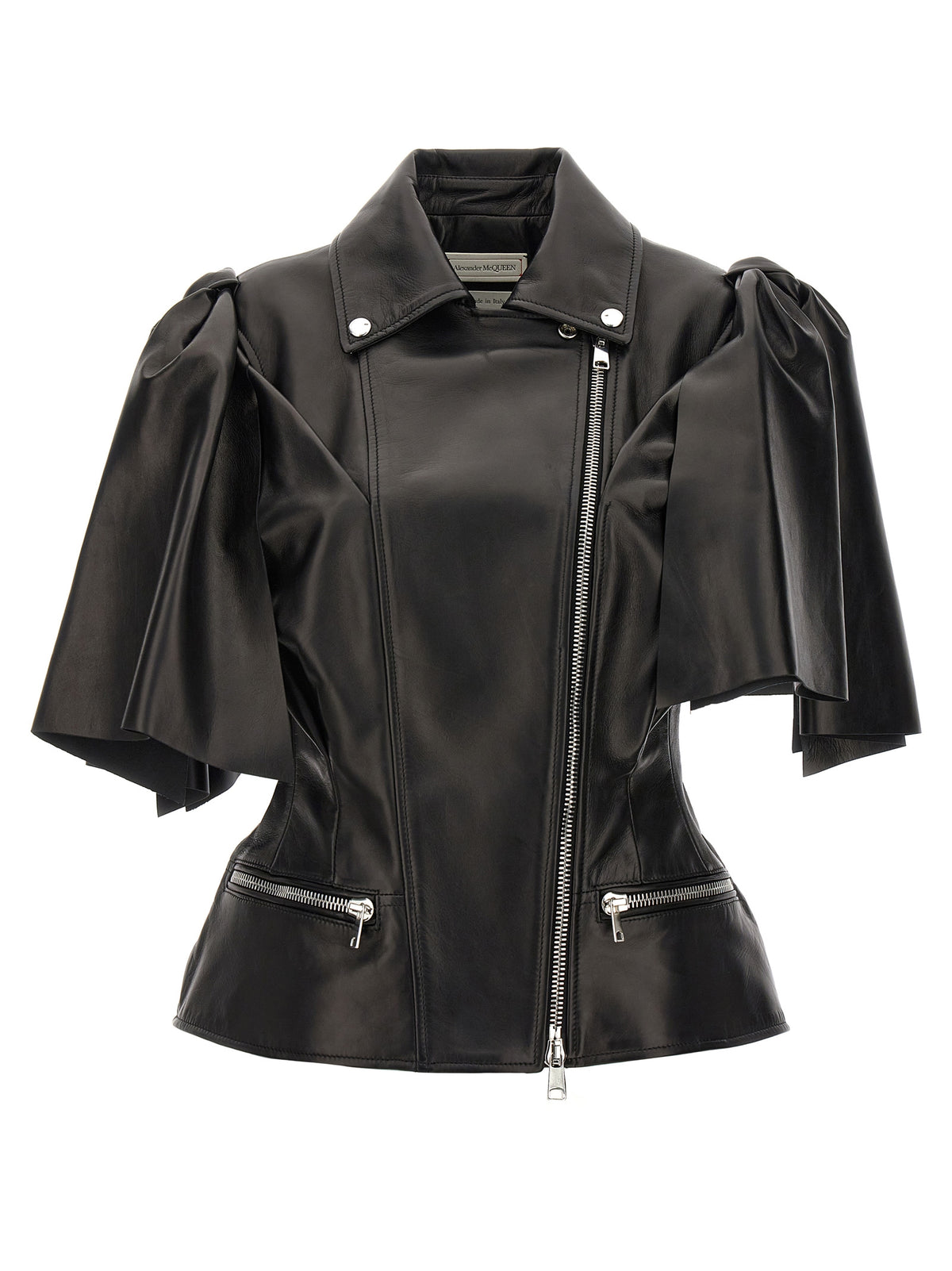 Mcqueen Women 'Bow Knot' Biker Vest