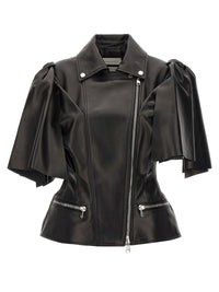 Mcqueen Women 'Bow Knot' Biker Vest