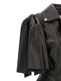 Mcqueen Women 'Bow Knot' Biker Vest