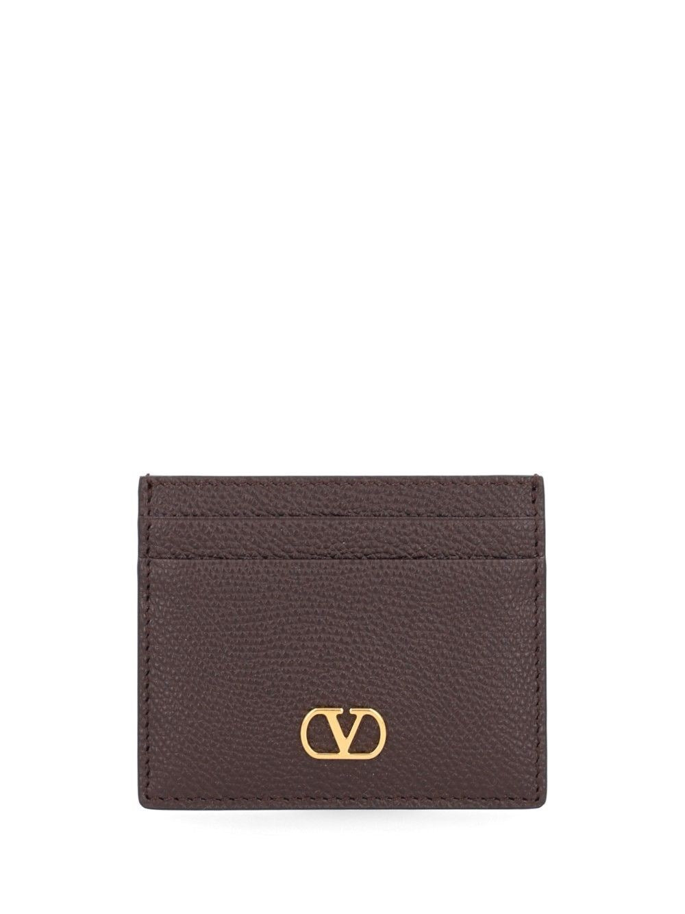 Valentino Garavani Women Vlogo Signature Leather Card Holder