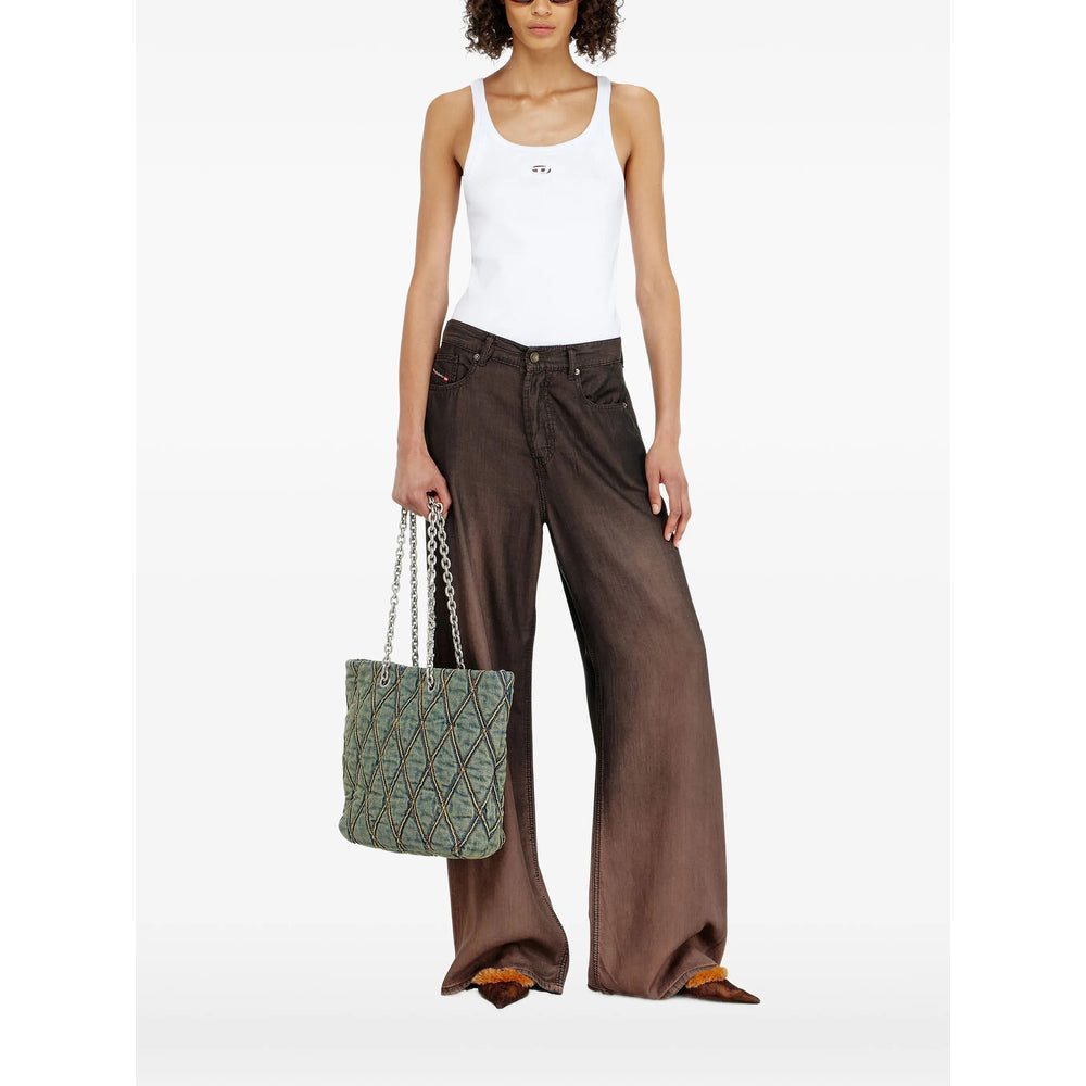 Diesel Diesel White Tops - Vests & Tank Tops Women
